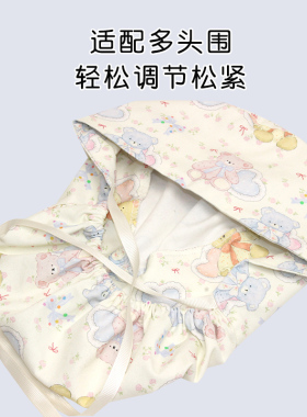 马尾帽卡通手术帽女护士圆帽牙科口腔院医生包头帽调节扣不压头发