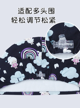 印花手术帽女纯棉护士帽透气吸汗口腔医生工作圆帽手术室专用帽子