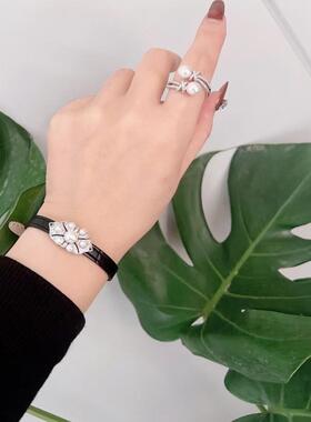 项链表带两用款珍珠手链，4-6mm天然淡水珍珠，气质优雅 叠戴超美