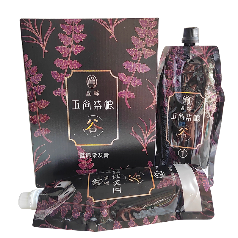 鑫锦五谷杂粮自然黑发霜染发剂黑色染发膏健康植物染膏不沾头皮,淘宝优惠券,粉丝福利购,淘宝优惠卷