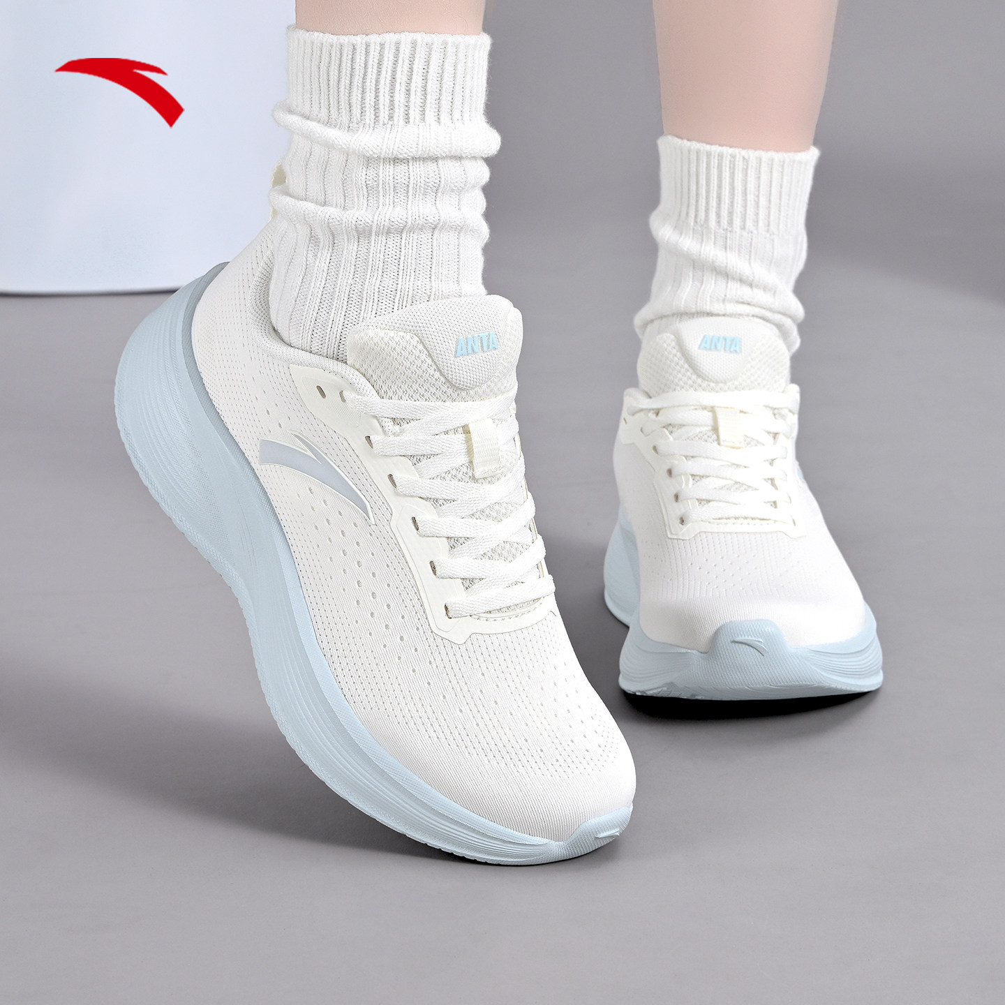 安踏女鞋运动鞋女款2025冬季新款正品轻便软底休闲跑步鞋子女,淘宝优惠券,粉丝福利购,淘宝优惠卷