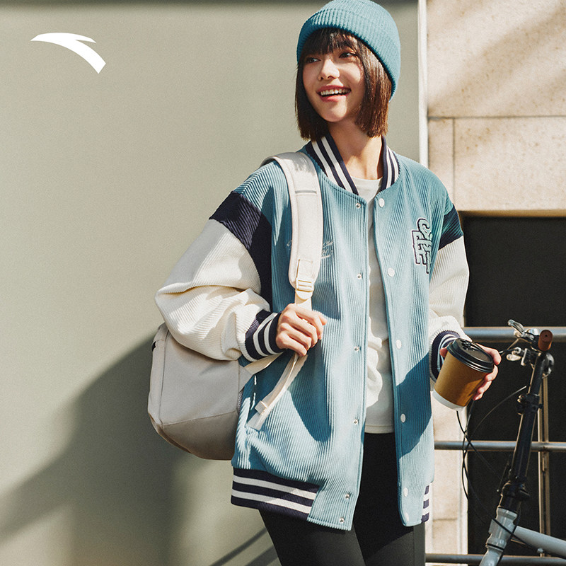 ANTA American baseball uniform jackets for men and women spring new
