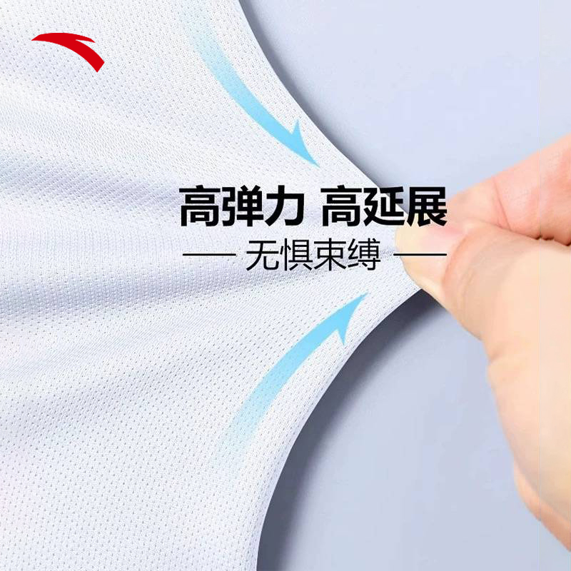 安踏POLO衫T恤女士短袖快干棉透气翻领正肩显瘦跑步休闲运动上衣 - 图2