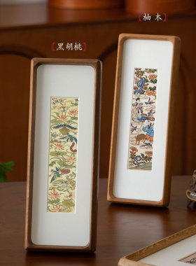进口实木手工打磨画框尺寸定制