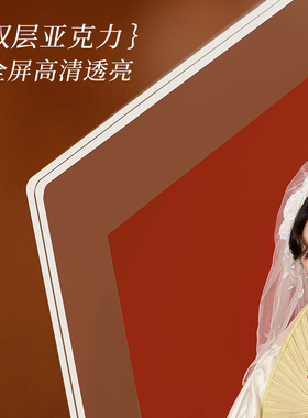 胡桃木相框喜嫁风婚纱照纪念logo