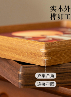 高级黑胡桃相框全家福婚纱照挂墙