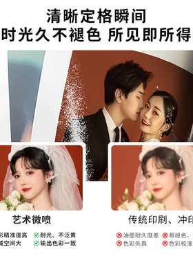 婚礼纪实拍立得拼图情侣纪念相框