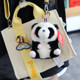 Panda Pendant Doll ກະເປົ໋າໂຮງຮຽນ Keychain Doll