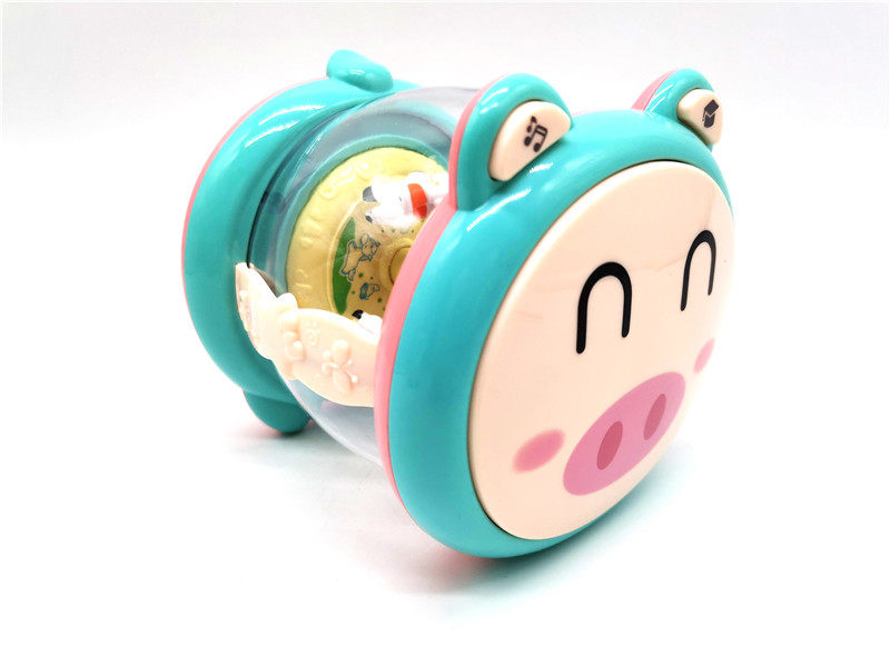 宝奇小博士小猪mini迷你电动音乐手拍鼓拍拍旋转木马七彩灯光玩具,淘宝优惠券,粉丝福利购,淘宝优惠卷