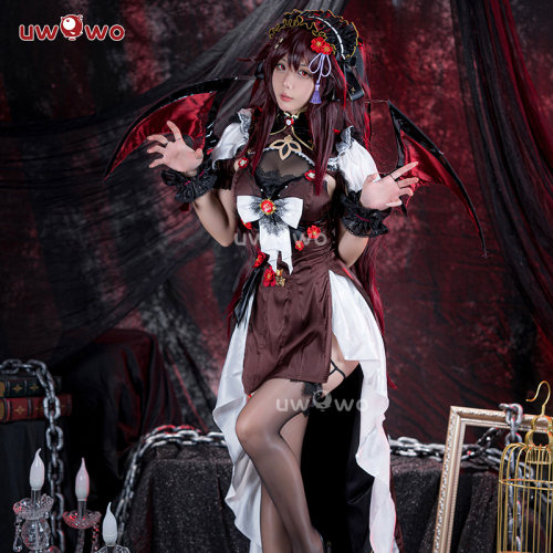 现货Uwowo悠窝窝原神胡桃同人小恶魔cosplay服装女魅魔礼服_虎窝淘