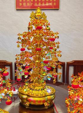 摇钱树摆件招财客厅轻奢高档家居饰品发财树聚宝盆办公室乔迁送礼