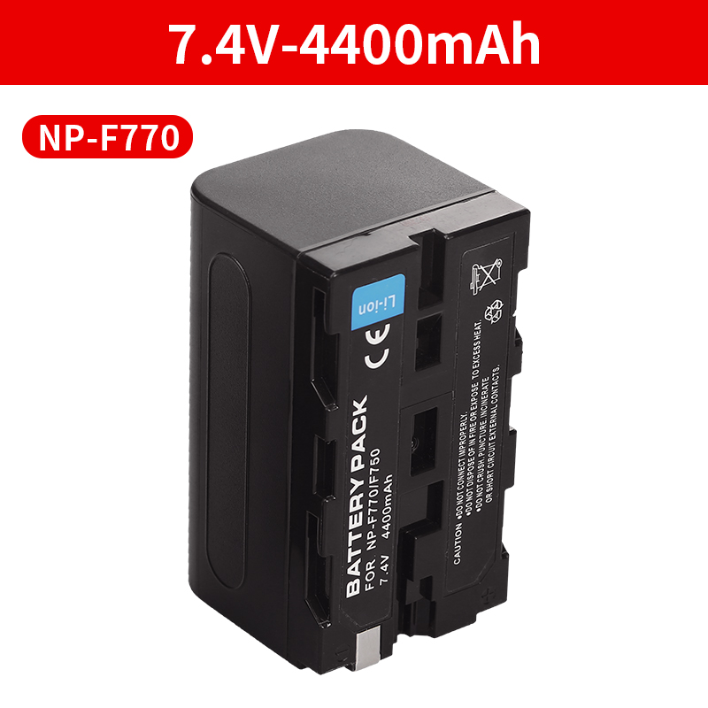 NiceFoto耐思锂电池npF550/F770/F970/F750/F950充电器适用于LED外拍摄影灯单反索尼电池 - 图2