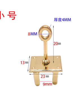 锁扣可旋转手工制作时尚挎包