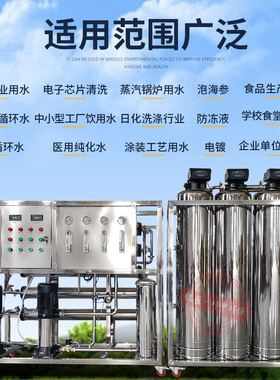 双级二级大型ro反渗透水处理设备