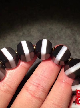 天然玛瑙药师珠手串