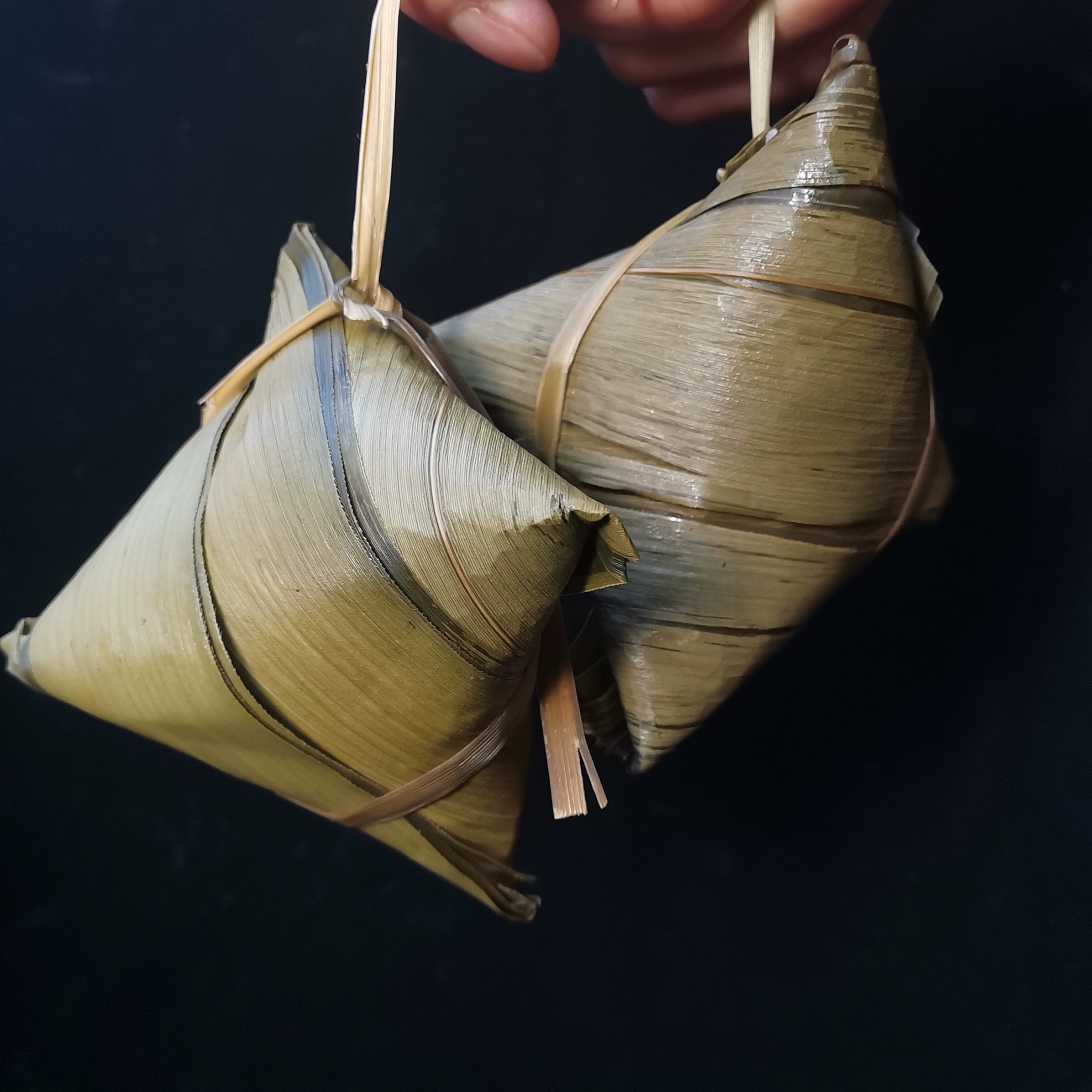 传统糯米粽子甘肃陇南成县端午节美食甜食甜胚子老家粽叶香甜蜂蜜