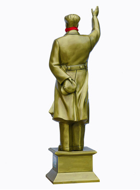 毛主席铜像全身站像家居饰品客厅