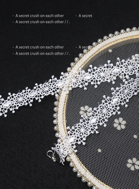 蕾丝ins配饰可爱日系软妹风项链