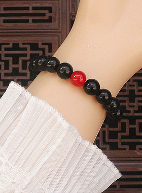 新中式珠串手链招桃花禅意风