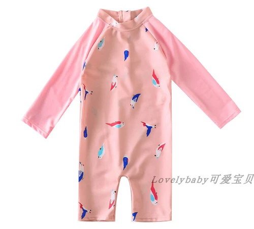 Детский купальник подходит для мужчин и женщин, модный пляжный лонгслив для плавания