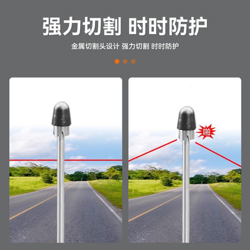 电动车前置挂钩通用改装电瓶车车把头盔锁摩托车防风筝线切割神器 - 图1