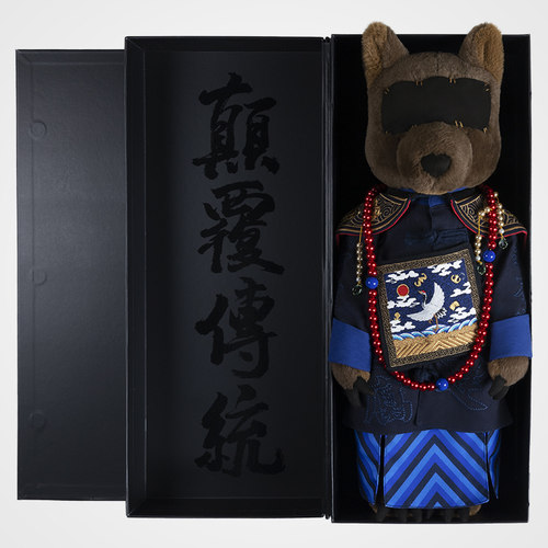 问童子 僵化玩偶 高端玩偶创意设计布偶场景布置艺术装饰礼品 - 图0