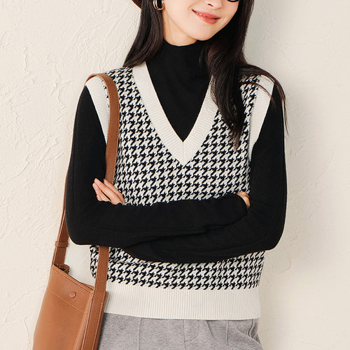 春竹女式羊毛衫清仓春季绵羊毛减龄长袖薄款针织衫开衫外套毛衣女 - 图2