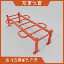 Indoor Fitness Room School Private Education Cloud Ladder Climbing Racks Integrated Strength Training Racks Wall Single Bar Citation Up