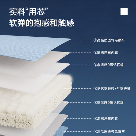 Dream Lily Quick Charge 0 Pressure Deep Sleeping Pillow Long Leg-Clamping Sleeping Girl Side Sleeping Pregnant Women Leg-Clamping Pillow Long Strip Pillow