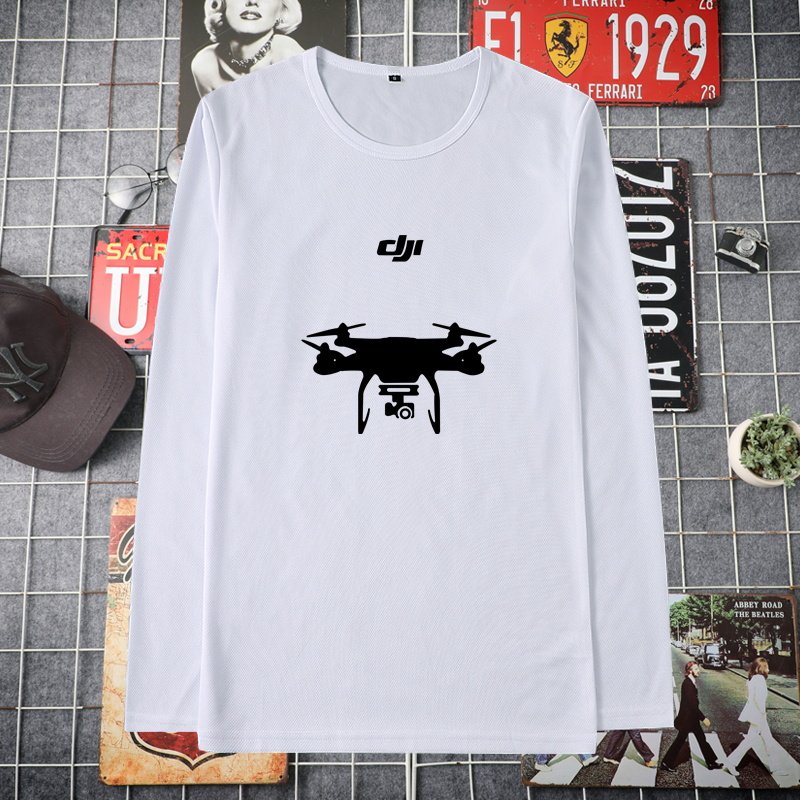 大疆航拍服定制logo飞行文字t恤 波阁T恤