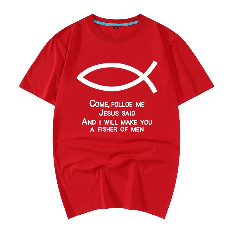 基督教唱神爱世人十字架信仰t恤 波阁T恤