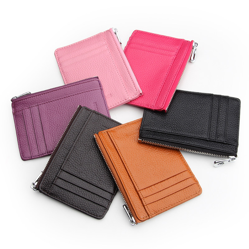 小卡包男士超薄真皮多卡位女零钱包 oufankadi卡包