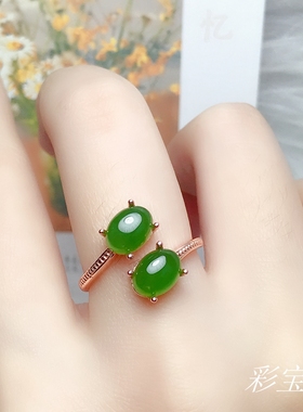 时尚风送女友礼物银戒指