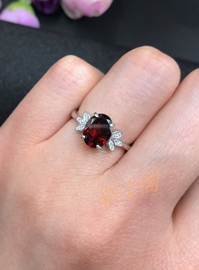 s925银戒指空托5* 6*8 7*9mm椭圆 多种规格尺寸戒托镶嵌翡翠绿松