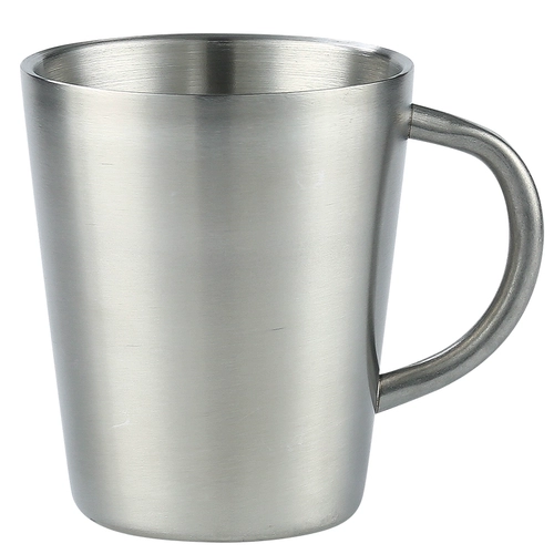 Двухэтажная ручка из нержавеющей стали со стаканом для домашнего использования, бокал, нержавеющая сталь AISI 304, защита при падении