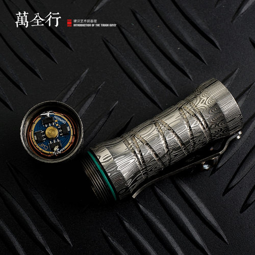 美国进口 Deadwood 瑞粉大马士革手电筒随身高亮便携 高端EDC手电 - 图2