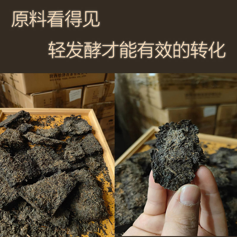 泾阳茯茶砖茶特级金花伏砖陕西特产藏茶黑茶泾盛裕正宗茯砖茶800g - 图1