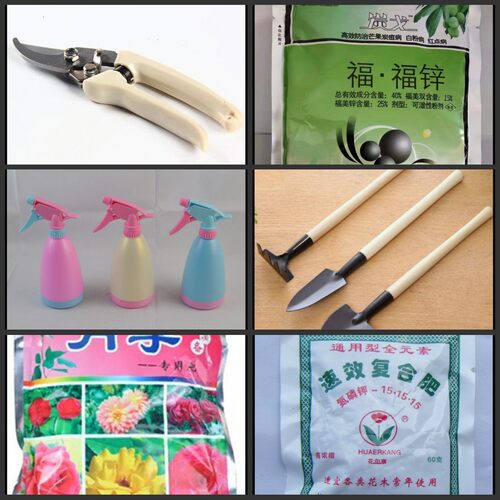 椰砖有机养花肥料营养土园艺综合生根粉肥料大肥王撒水壶. - 图1