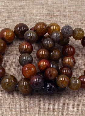 包邮巴西军绿龙纹玛瑙