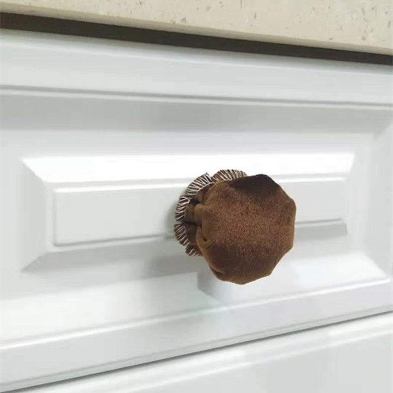 丝绒抽屉门把手套门把手保护套抽屉圆形拉手套抽屉把手套儿童防撞,淘宝优惠券,粉丝福利购,淘宝优惠卷