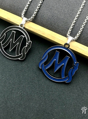原创科比吊坠曼巴学院项链男纪念
