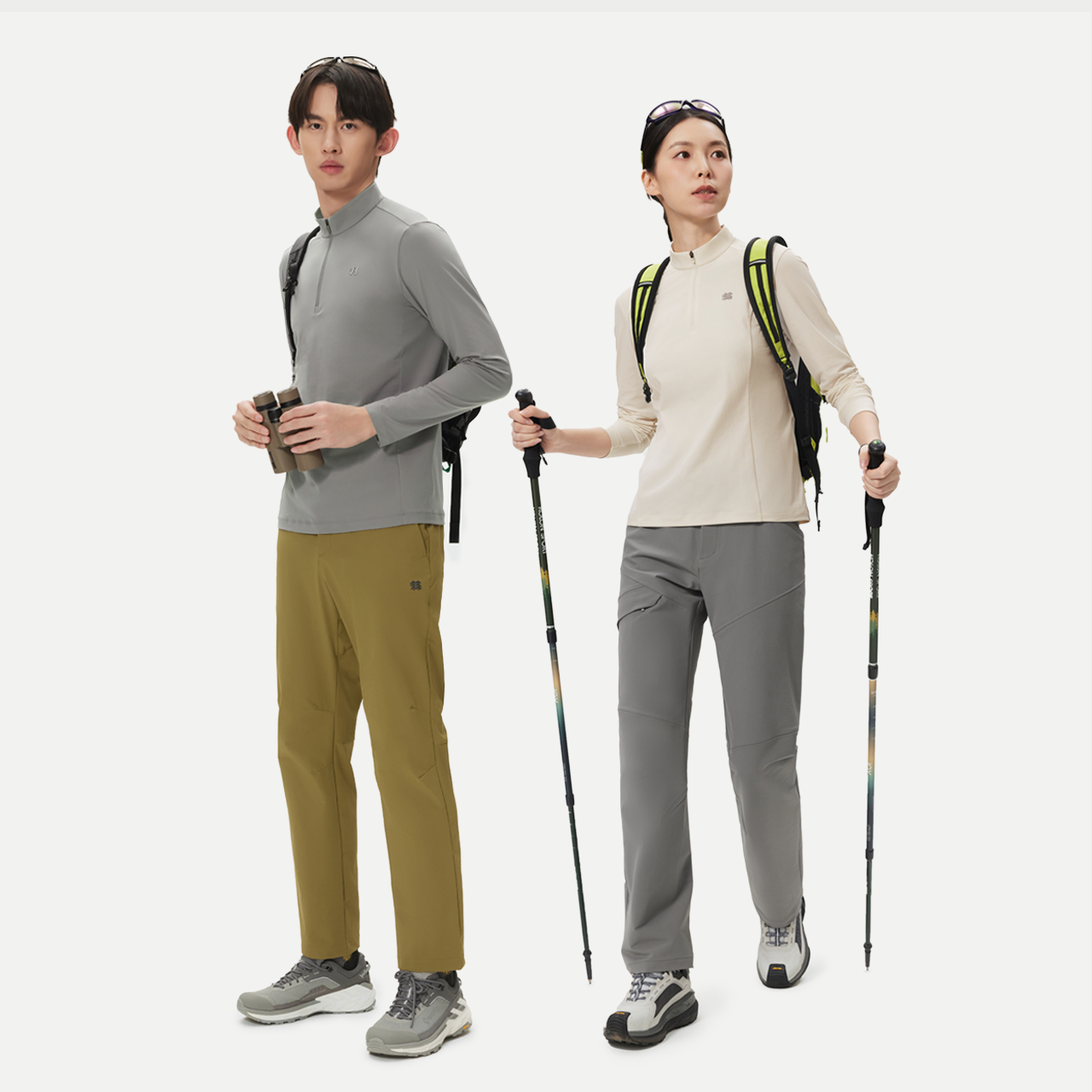 KOLON SPORT可隆吸湿速干T恤男女S-FUNCTIONAL半拉链长袖T恤,淘宝优惠券,粉丝福利购,淘宝优惠卷