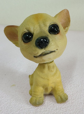 萌宠摆件车载小狗模型汽车小内饰