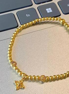 周大福长乐永康黄金手链