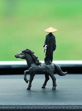 寒江孤影江湖故人摆件侠