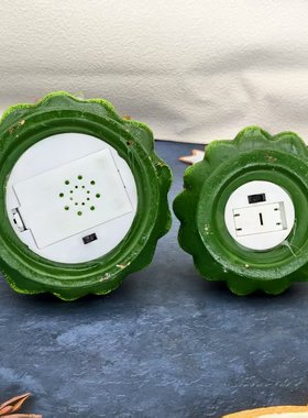 装饰圣诞树老人雪橇陶瓷彩灯