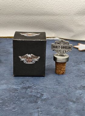 红酒塞组合 外贸出口 装饰摆件哈雷摩托标和仿真鹰 复古红酒瓶塞