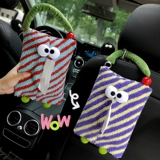 Милые салфетки для авто, креативная система хранения, подвесной органайзер