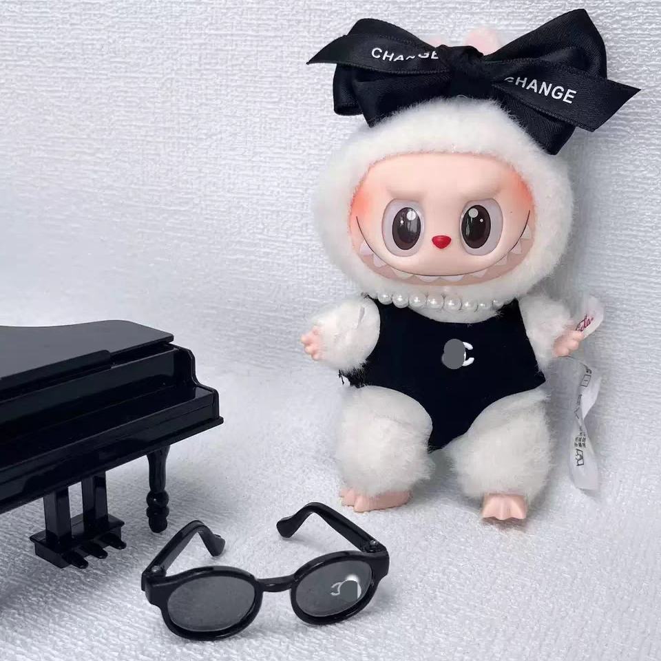 labubu娃衣夏日辣妹泳衣一代二代三代通用潮玩娃衣拉布布时髦衣服,淘宝优惠券,粉丝福利购,淘宝优惠卷