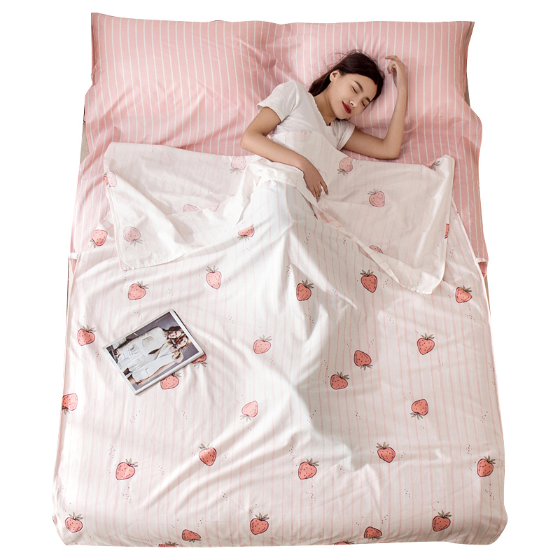 全棉大人出差双人旅行酒店隔脏睡袋 谷蝶睡袋